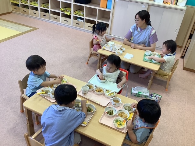 いっぱい食べるよー！