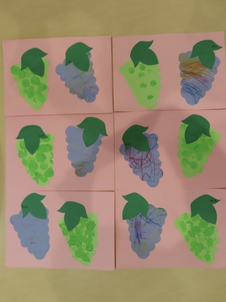 9月の壁面（みずいろ組）