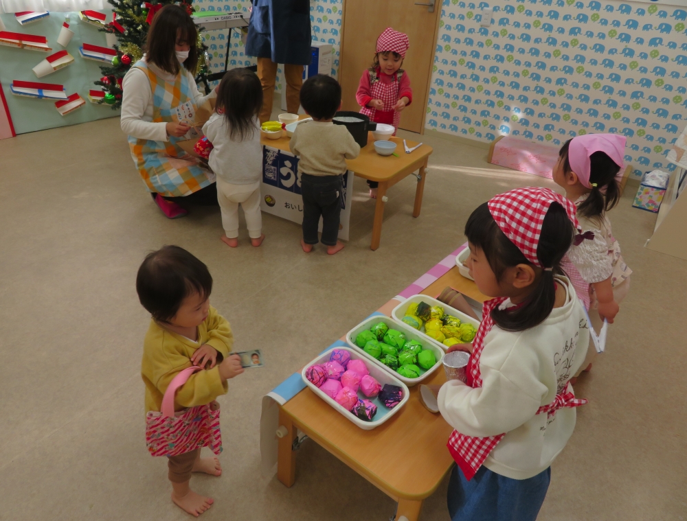 お店屋さんごっこをしたよ