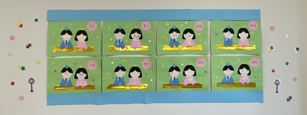 3月の壁面（きいろ組）